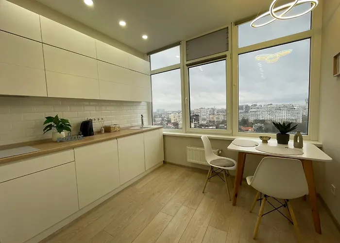 Стильная Квартира В Светлых Тонах В Аркадии Посуточно С Прекрасным Видом На Город! Apartment Odessa