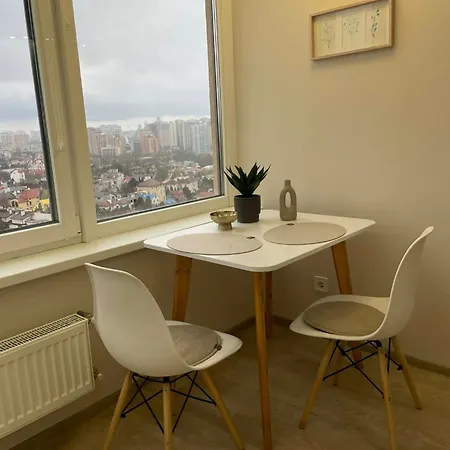 Стильная Квартира В Светлых Тонах В Аркадии Посуточно С Прекрасным Видом На Город!